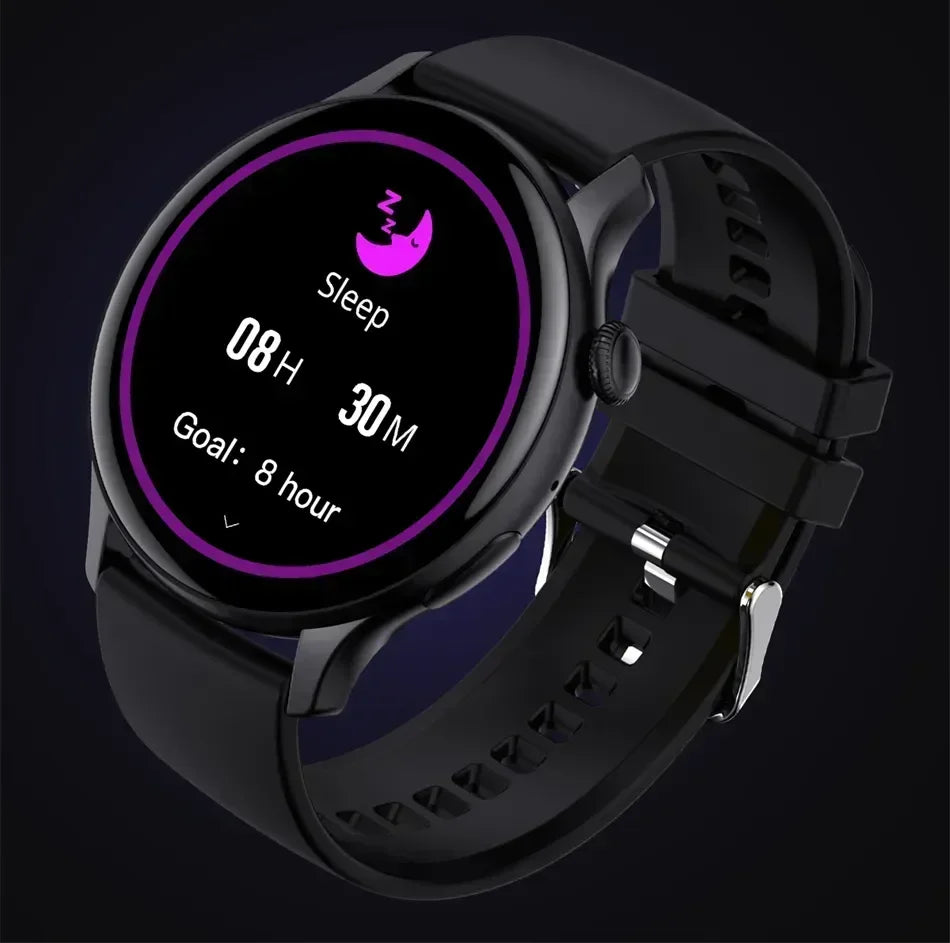 2024 Bluetooth Call Women Smart Watch AMOLED Full Touch Fitness IP68 Waterproof Men Smartwatch Lady Clock + box For Android IOS