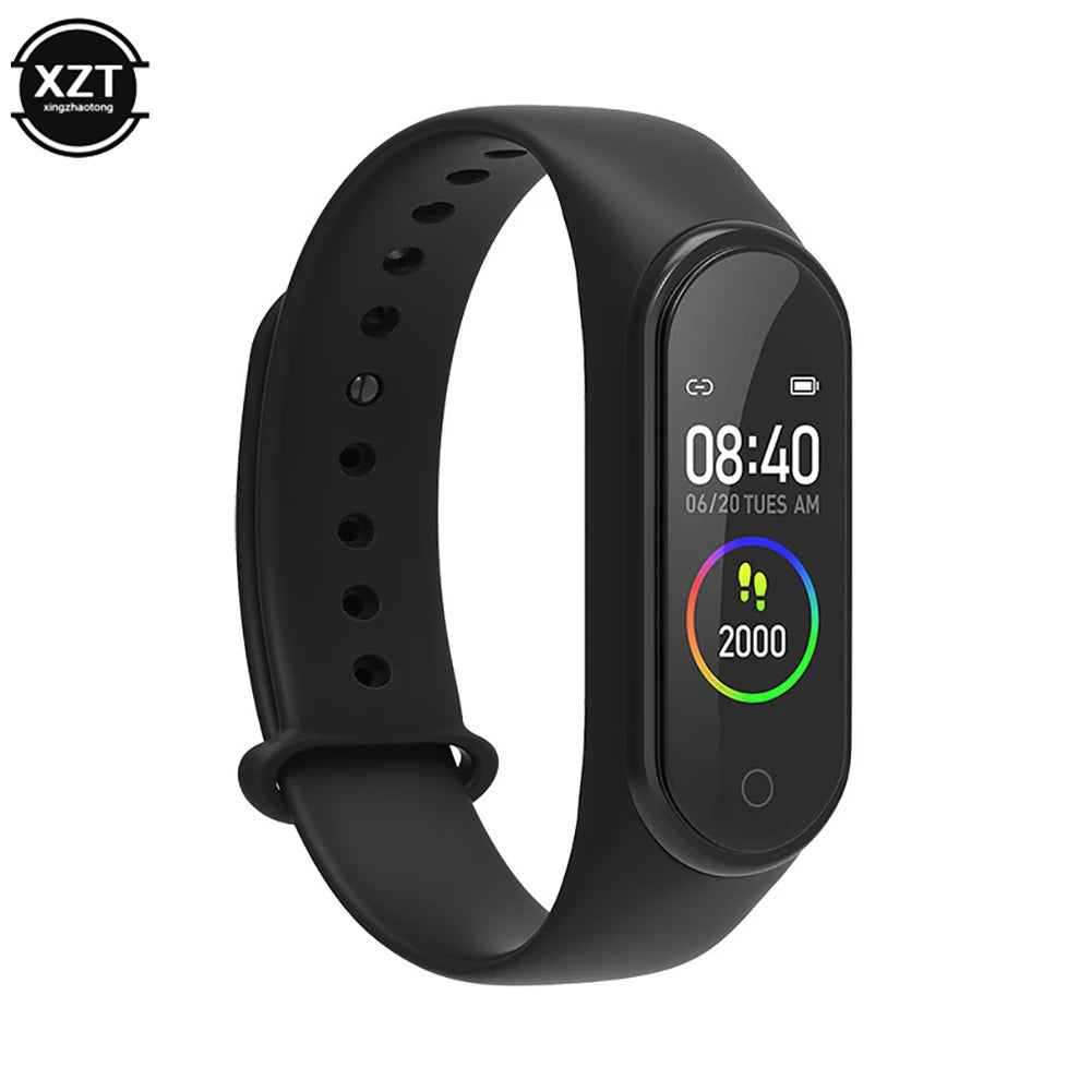 Digital Smartwatch Waterproof Watch Blood Pressure Heart Rate Monitor Pedometer Health and Sport Monitor