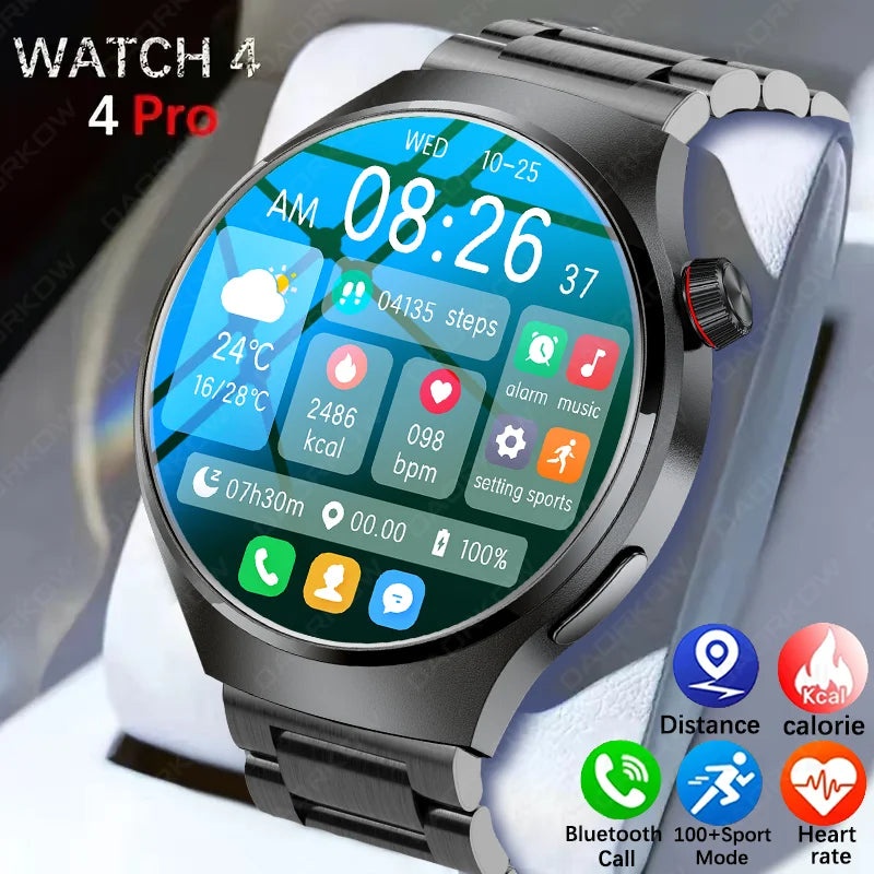 For Huawei Watch  Pro Men Smart Watch AMOLED Customized Dial Sports Fitness Tracker Bluetooth Call Sports Smartwatch New 2024