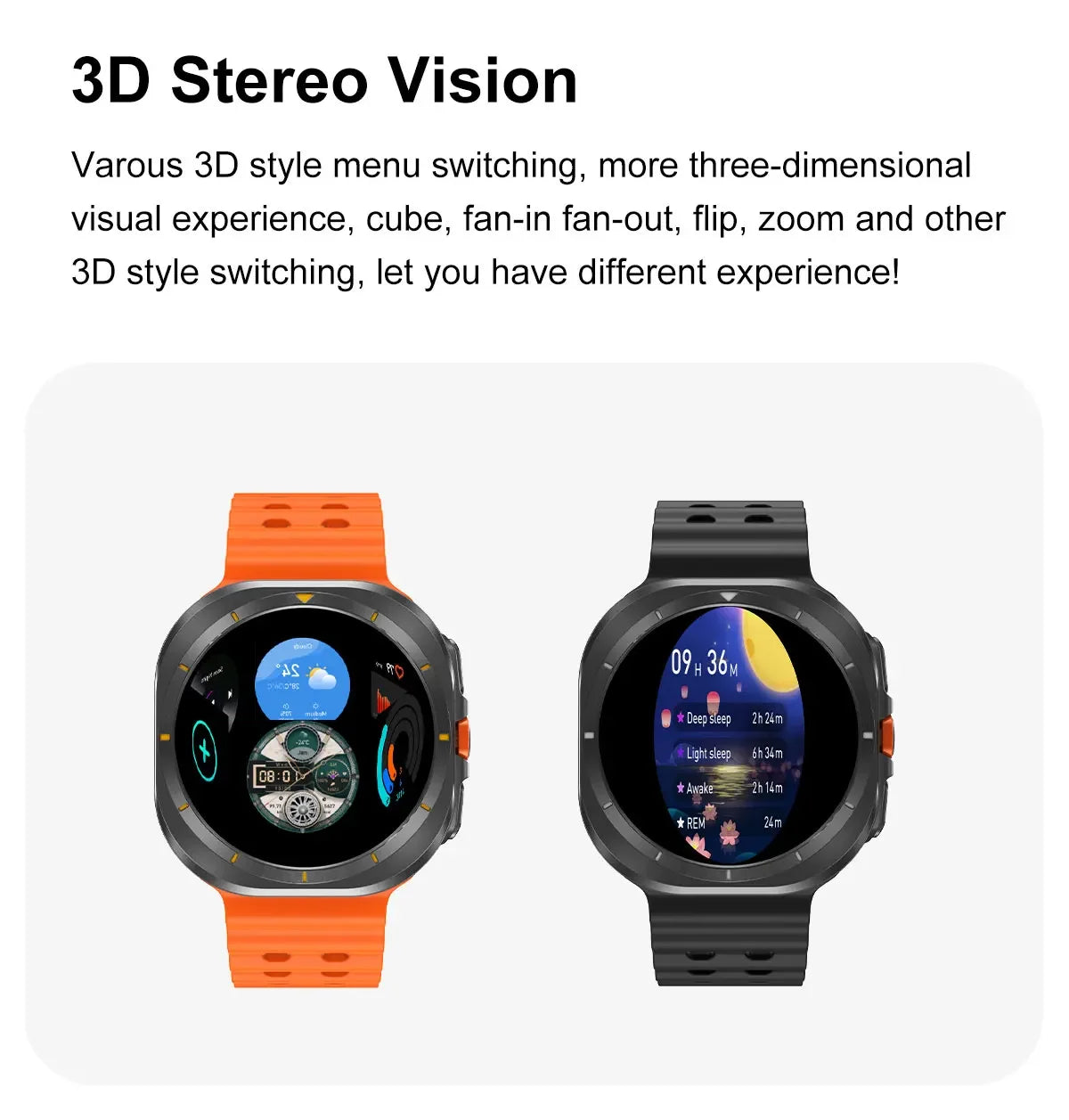 2024 DT Watch Ultra Men Women Sport Smart Watch USB Mode Photo Album Local Music NFC Compass Smartwatch for Samsung Android IOS