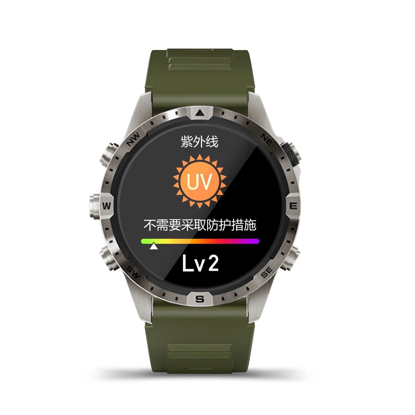 Smart Watch 2024 Gt45 Bluetooth Call Heart Rate Blood Oxygen Monitoring Outdoor Sports Dual Strap Smartwatch For Men And Women