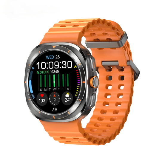 2024 New Watch 7 Ultra 47mm Smart Watch IP68 Waterproof Bluetooth Call Compass Smartwatch for Men Women 1.43" AMOLED Screen SpO2