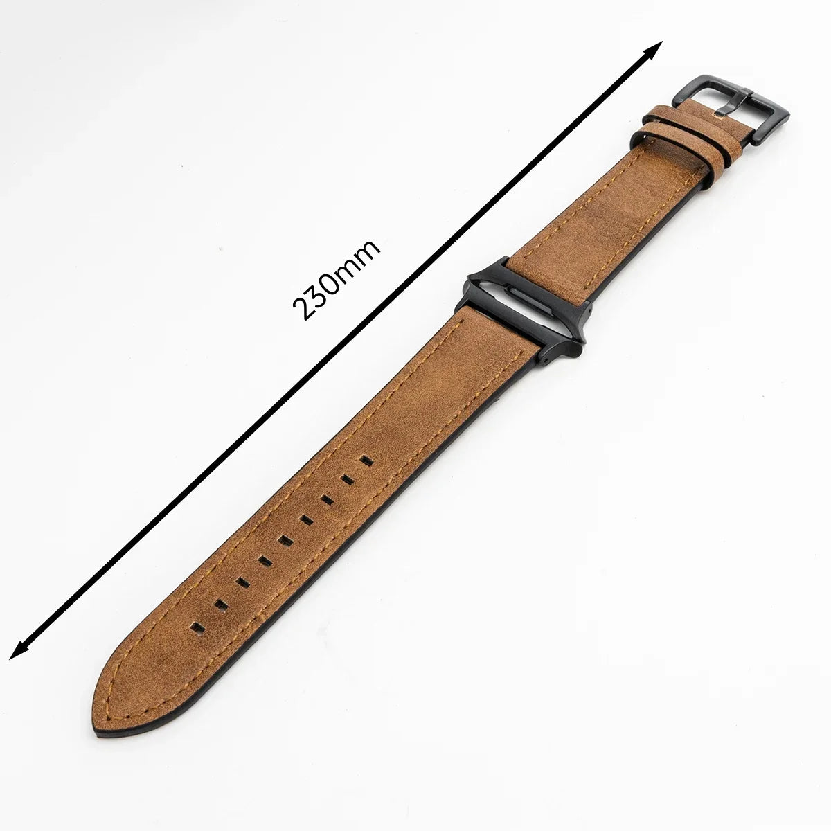 No Gaps Leather Strap for Samsung Galaxy Watch 7 Ultra 47mm Wristband Quick Release Bracelet for Galaxy Watch 7 Ultra 47mm Band