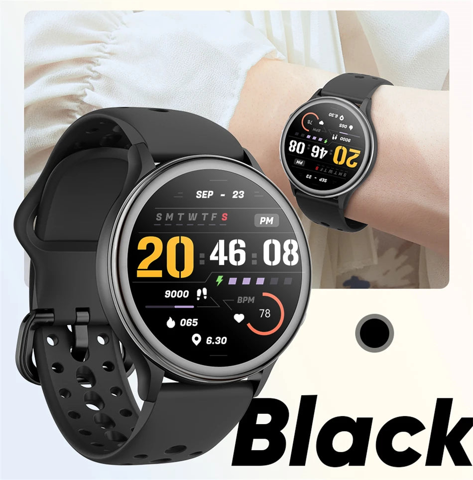 2024 New For Xiaomi Smart Watch Men Women Heart Rate Blood oxygen 100+Sports Modes Fitness Tracker Bluetooth Call Smartwatch Man