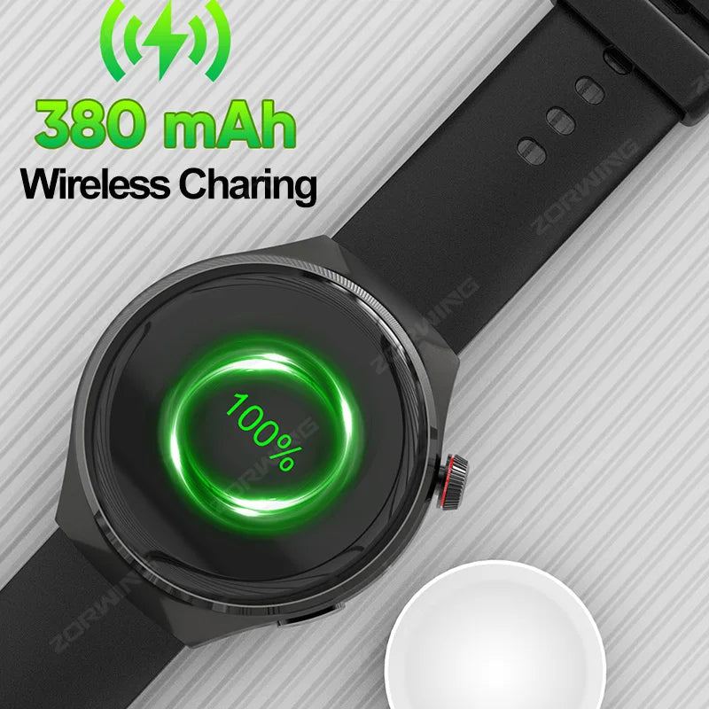 MT26 AMOLED Smart Watch Men Women Bluetooth Call Always on Display Heart rate Wireless Charging Smartwatch for Android IOS 2024