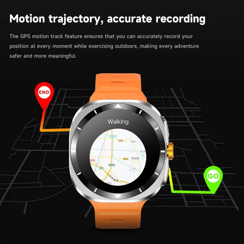 Smart Watch For Samsung Galaxy Watch 7 Ultra Men GPS Tracking NFC Control Smart Watch Health Tracker BT Call Smart Watch 2024