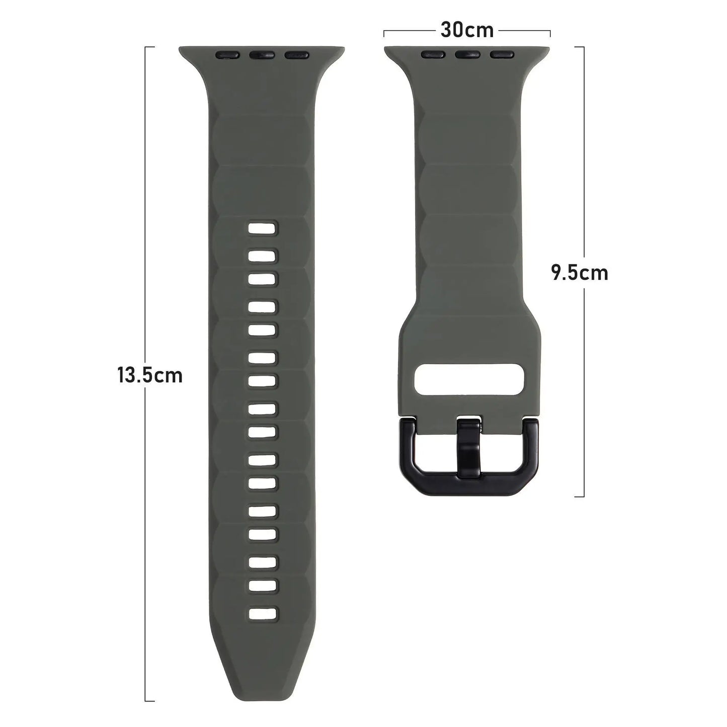 Silicone strap For Apple watch Ultra 49mm 8 7 45mm Smart Watch Replacement Wristband For iwatch series 6 5 4 3 2 SE 44mm 42mm