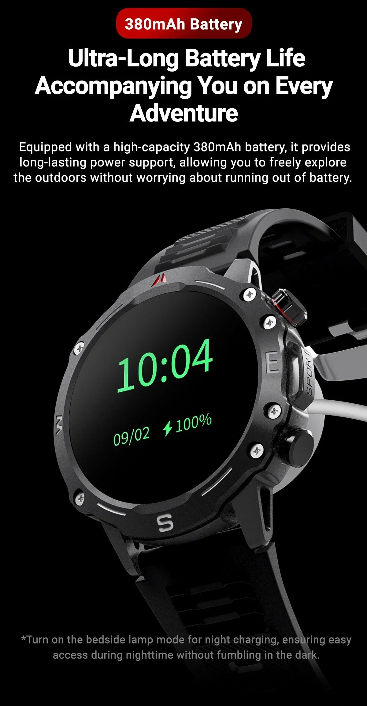 Zordai OD2 Rugged Military GPS Track Smart Watch Men Bluetooth Call 3ATM Waterproof Outdoor SmartWatches For Huawei Xiaomi 2024