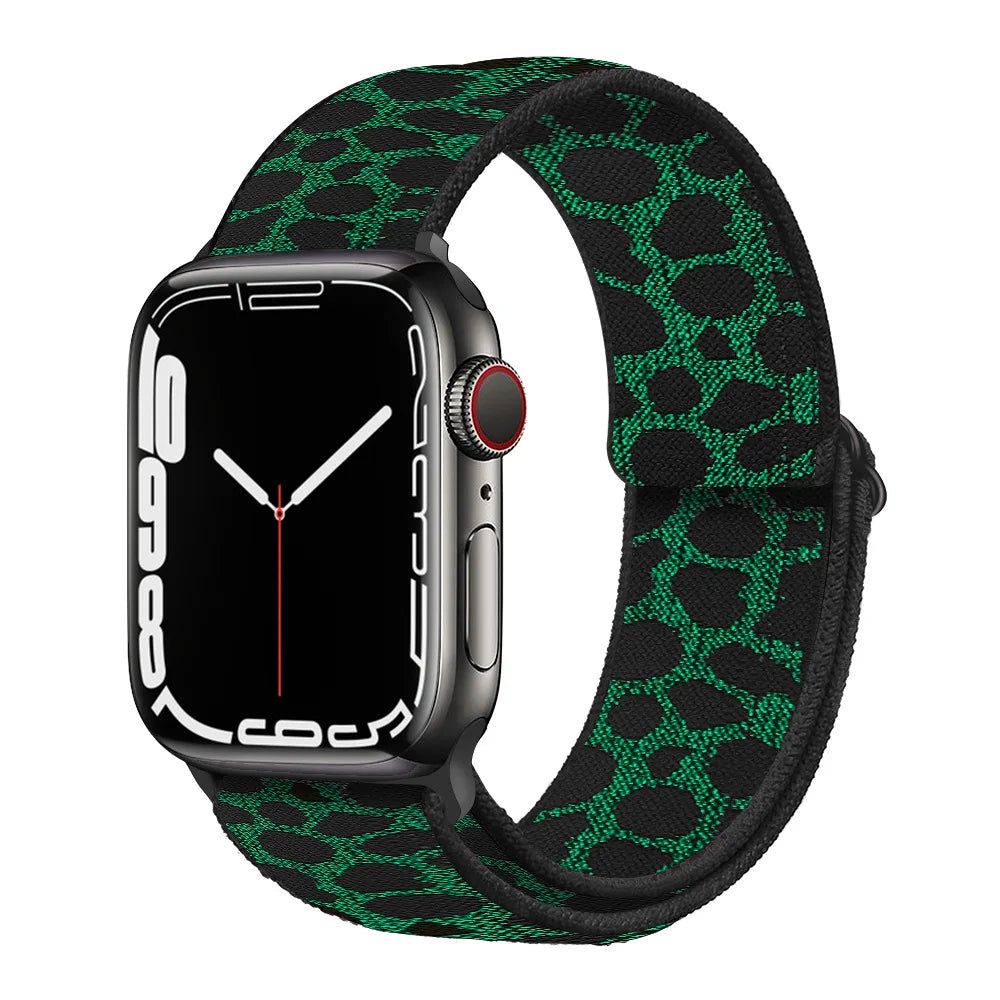 Nylon Loop Strap for Apple Watch Band 44mm 40mm 45mm 49mm 41mm 42mm 38mm 44 45 mm Bracelet iWatch Series Ultra 8 7 6 5 4 SE Band