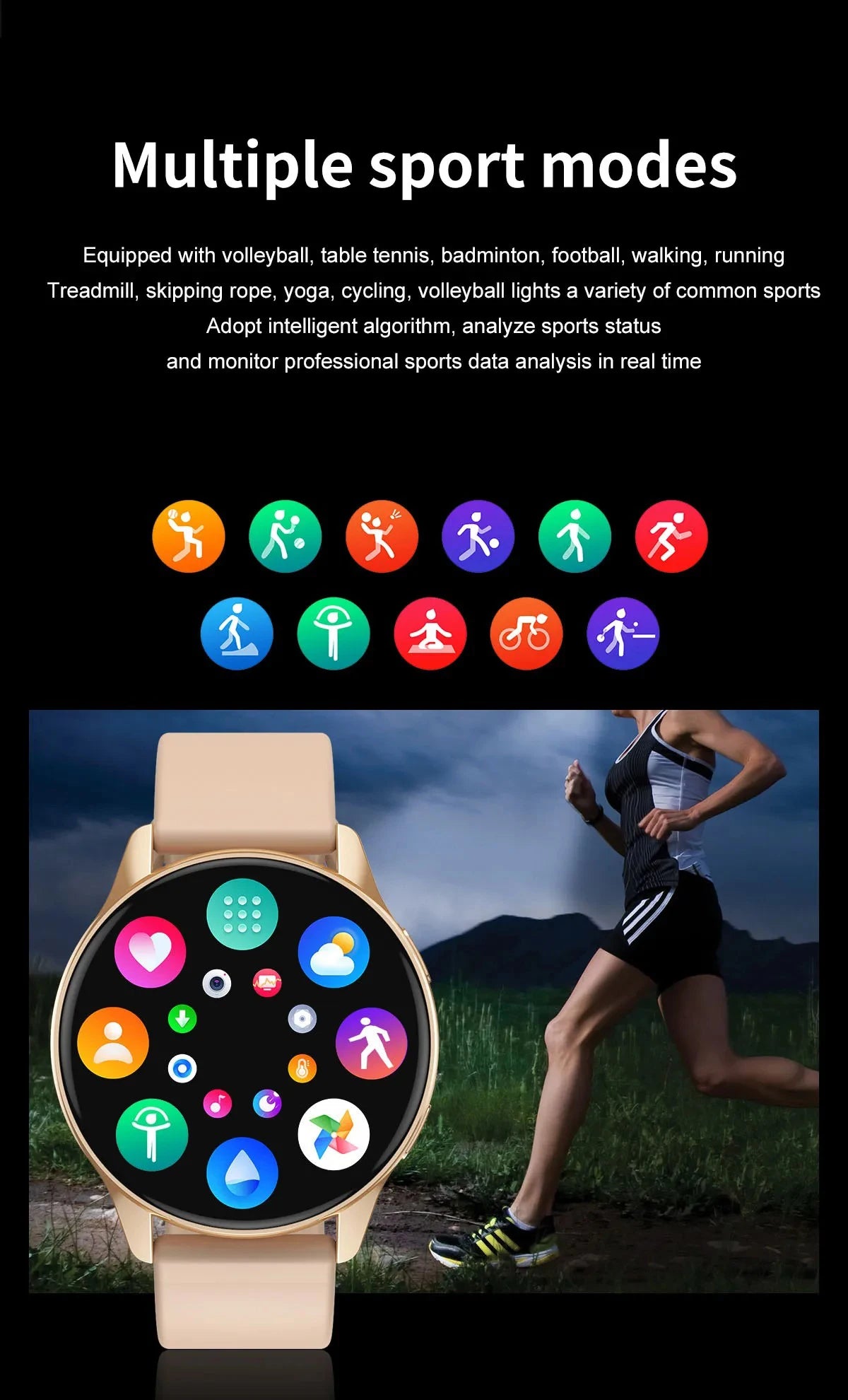 Round relogios Smartwatch 2024 Amoled Smarthwhatch Custom Dial Bluetooth Call Smart Watch Men Women relojes inteligentes Sports