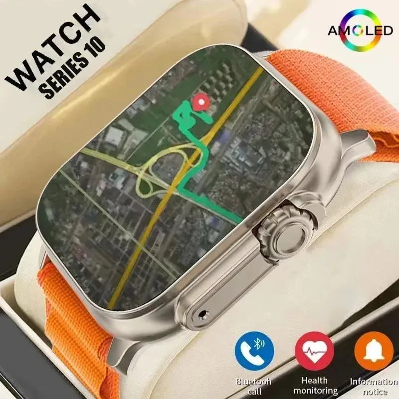 Smart Watch NEW T10 Ultra Answer Call Sport Fitness Tracker Custom Dial Smartwatch Men Women Gift For Apple Phone PK IW9 27 X8