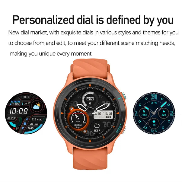 2024 New Smart Watch Women 1.52 Inch HD Screen GPS Sport Tracker Fitness Heart Rate Waterproof Bluetooth Call Smartwatch For Men