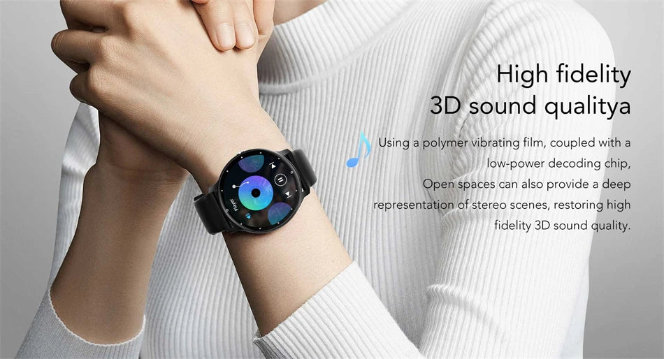 2024 New Smart Watch For Women Men 1.36 Inch AMOLED 360*360 HD Pixel Display Make and Receive Calls Smart Watch for Android IOS