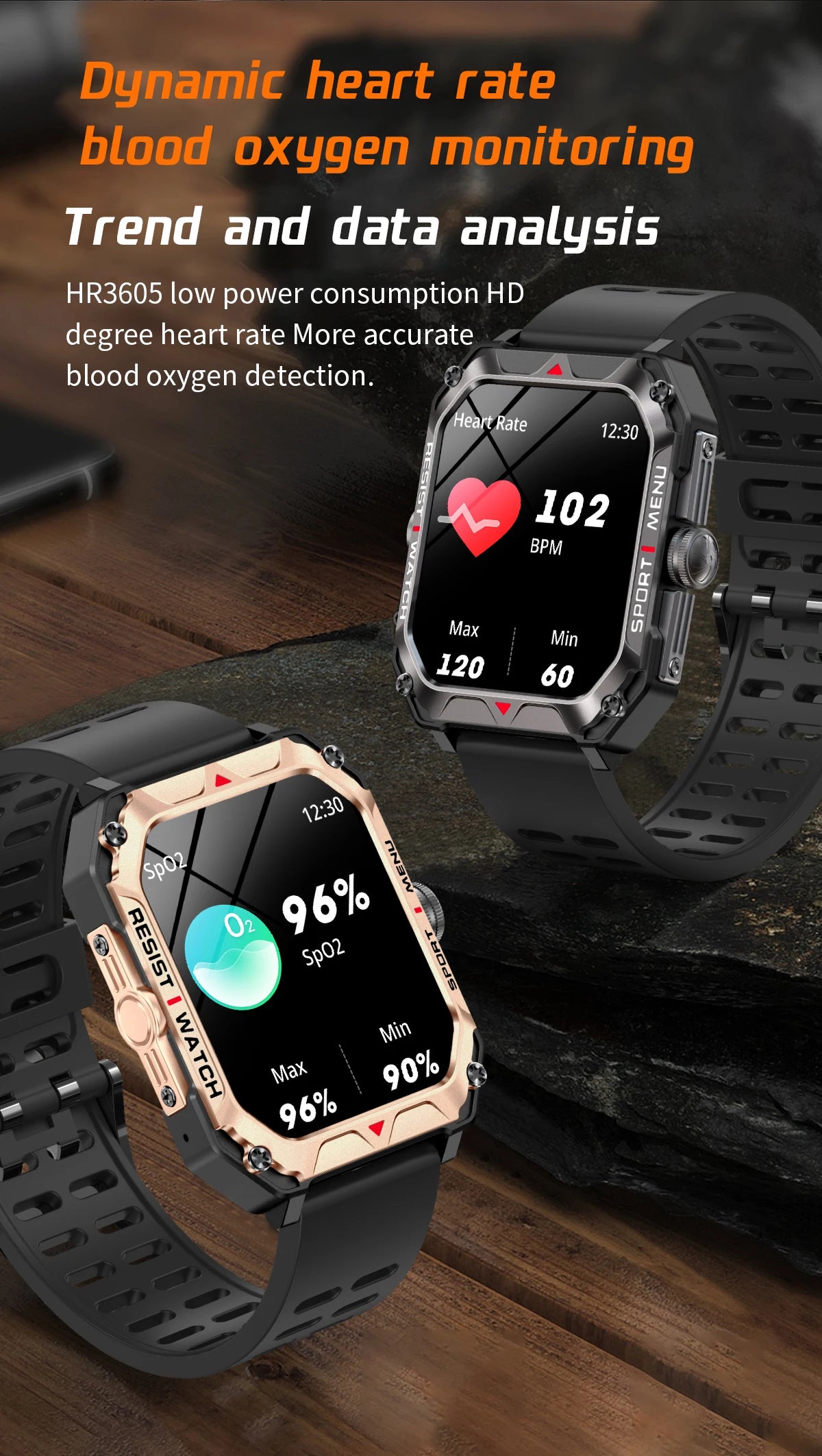 LIGE 2024 Men Smartwatch Outdoor Sport Bluetooth Call Fitness Smart Watch 2.02'' HD Screen Digital Watches for Android,iOS Phone