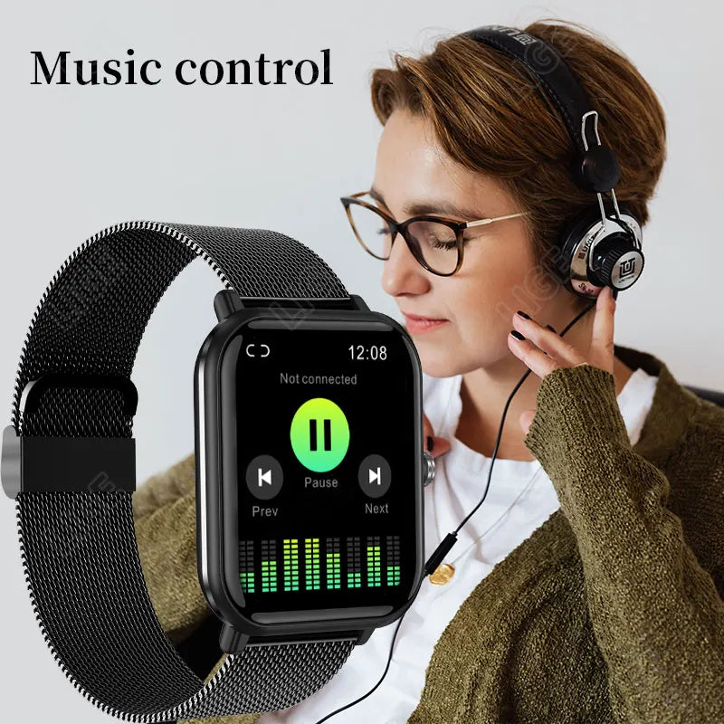 LIGE New For Xiaomi Q9 Pro Smart Watch Women Men Watch Touch Dial Call Music Smartclock Fitness Tracker Sport Smartwatch 2024