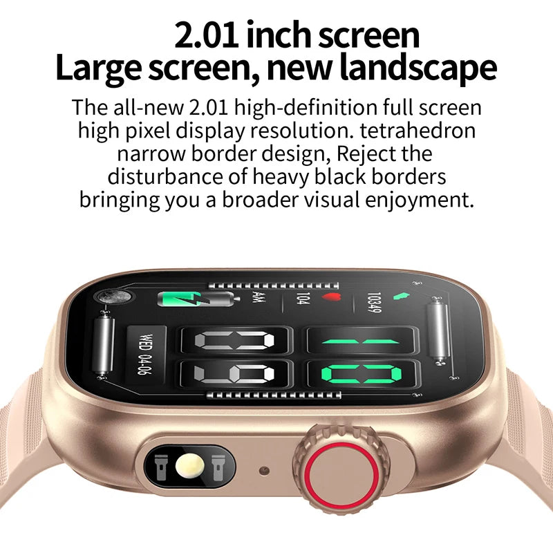 2024 New Call Smart Watch Women Custom Dial Smartwatch For Xiaomi Waterproof Bluetooth Music Watches Full Touch Bracelet Clock