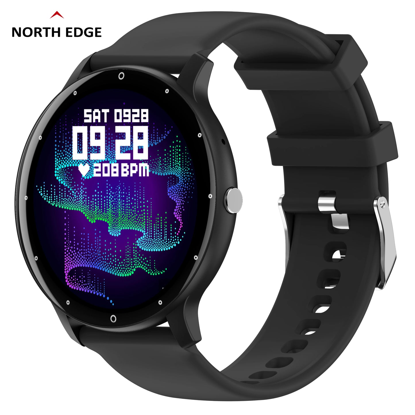 NORTH EDGE 2024 New Men Smart Watch NL02C 1.28Inch HD Bluetooth Call Activity Tracker Heart Rate Monitor Sports Women Smartwatch