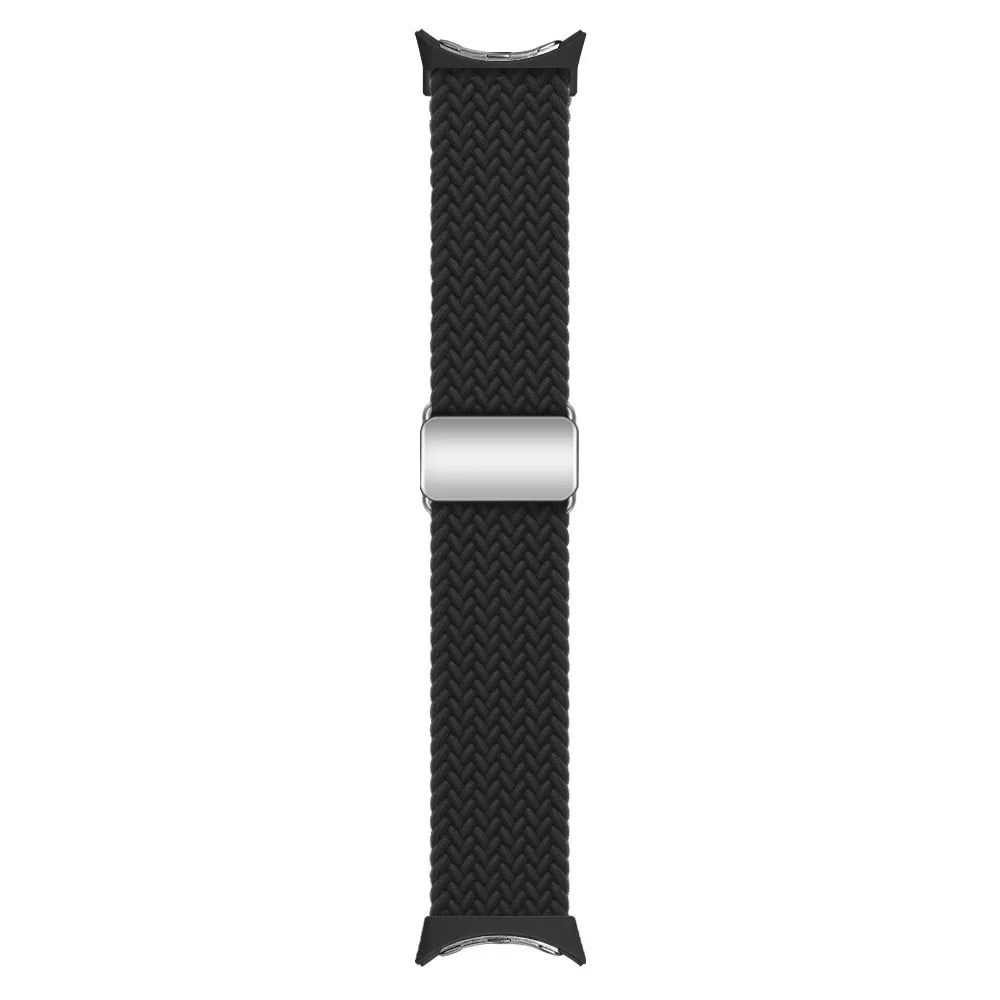 Nylon Braided Magnetic Strap for Google Pixel Watch 2 Band Replacement Belt Wristband Fabric Bracelet Pixel Watch 2 Accessories