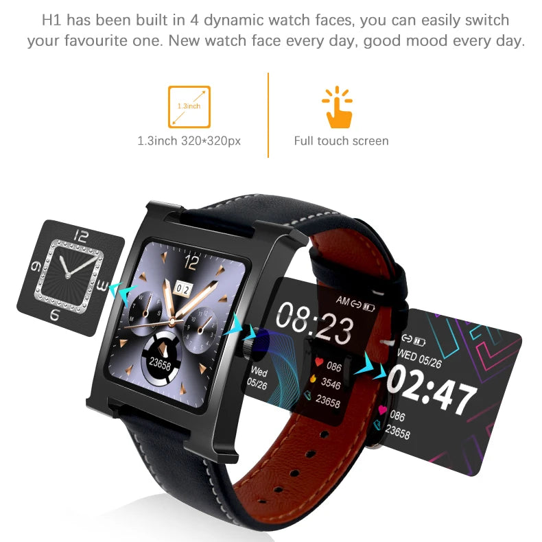 2024 New Local Music Playing Men Women Smart Watches Heart Rate Health Monitoring Sports Fitness Watches Waterproof Smartwatch