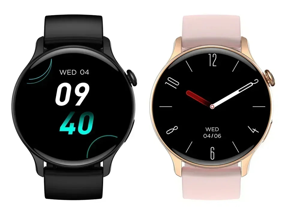 2024 Bluetooth Call Ladies Smart Watch Men AMOLED 466*466 HD Screen Always Display Watches Custom Dial NFC SmartWatch For Xiaomi