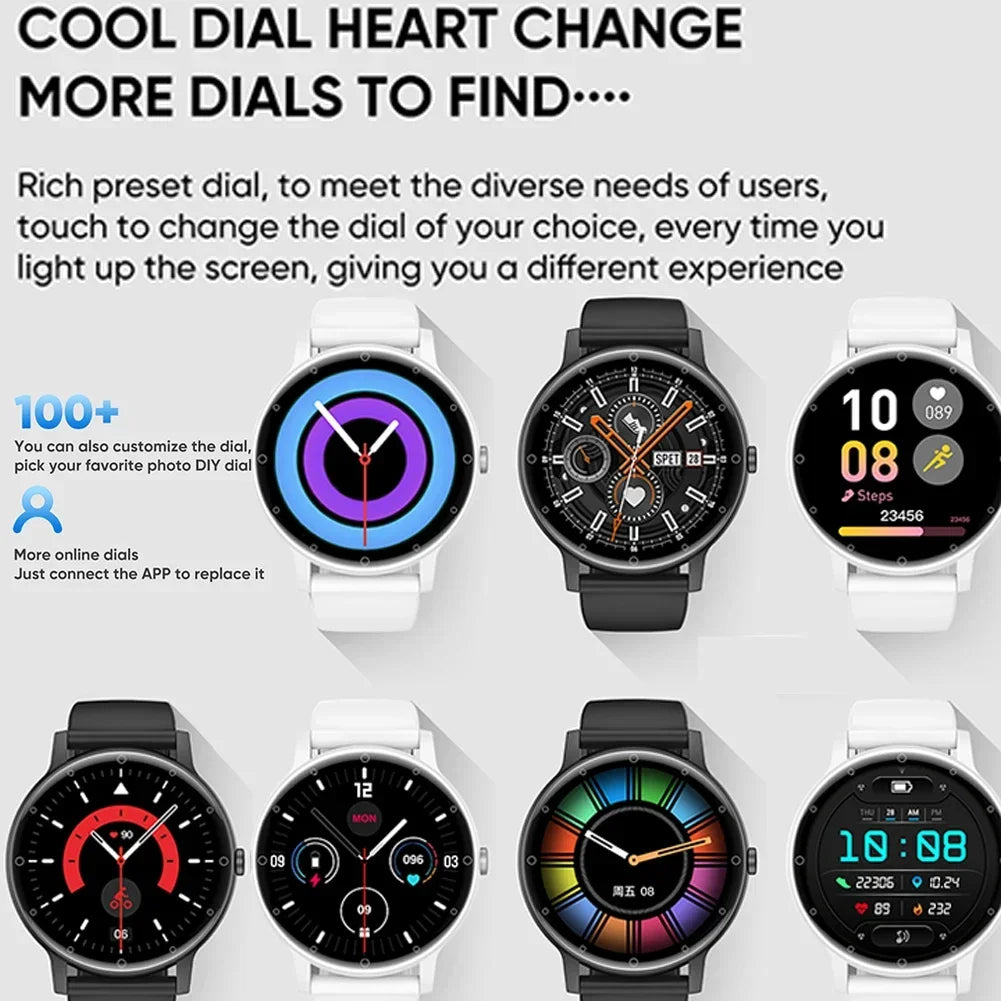 New ECG Smart Watch Men Heart Rate Voice Assistant GPS Tracker Blood Pressure Custom Dial Women Smartwatch 2024 Sport Waterproof