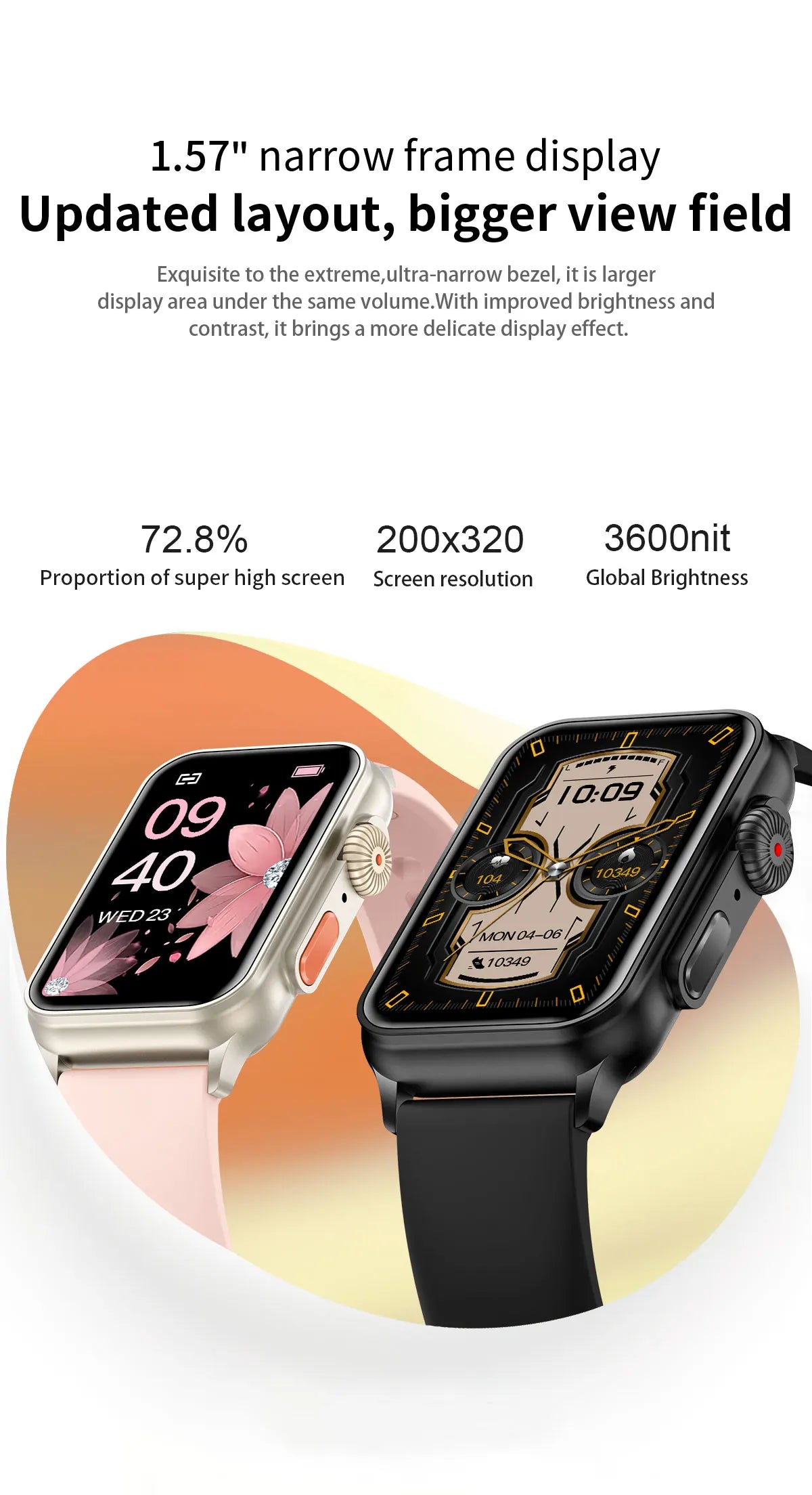 New Smart Watch Men Women Voice Calling GPS Track Sport Mode IP67 Waterproof Health Monitoring Ladies Smartwatch 2024 For Xiaomi