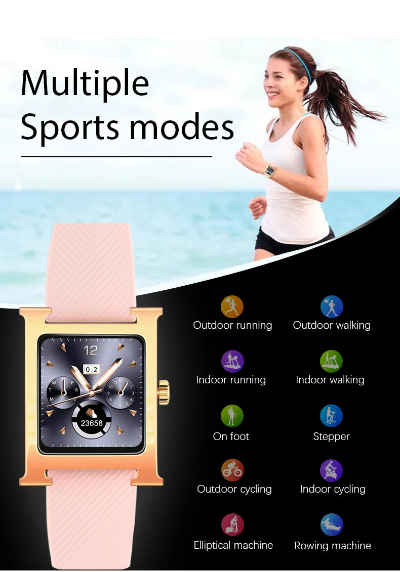 2024 New Local Music Playing Men Women Smart Watches Heart Rate Health Monitoring Sports Fitness Watches Waterproof Smartwatch