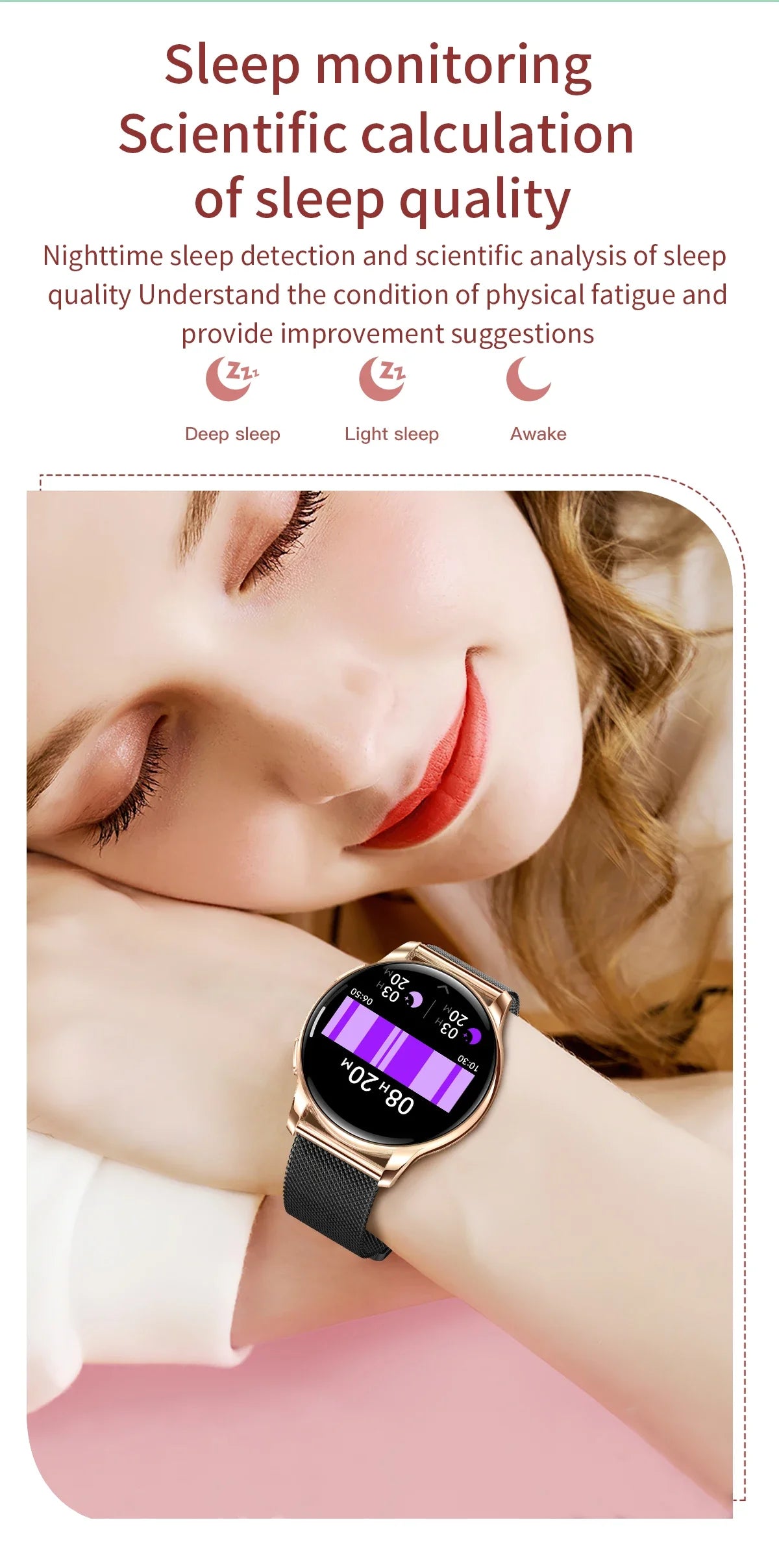 2024 New Bluetooth Call Smart Watch Women Men 1.32 " AMOLED 466*466 HD Pixel Display Heart Rate Blood Pressure Smartwatch Woman