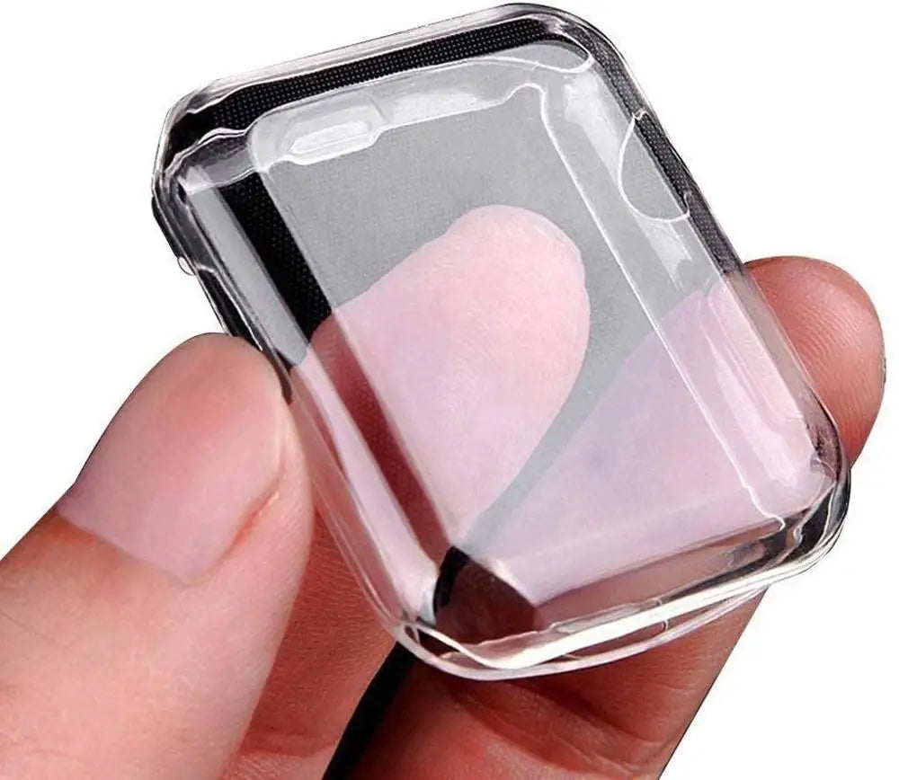 Cover For Apple Watch Case 49mm 44mm 40mm 45mm 41mm 42mm 38mm Screen protector silicone bumper apple watch series ultra 9 8 7 se