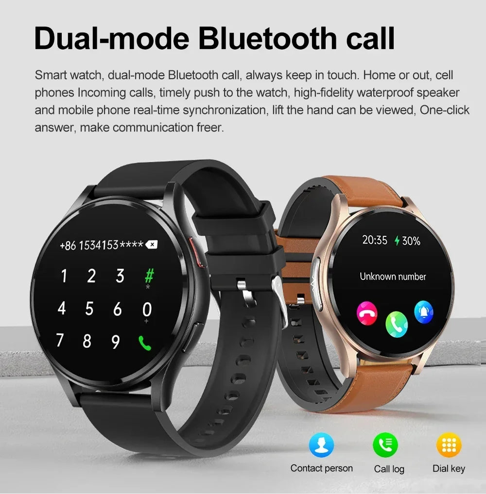 2024 Smart Wristband Blood Lipids Uric Acid Blood Glucose Smart Watch Men Bluetooth call ECG+PPG Fitness Tracker Smartwatch Men