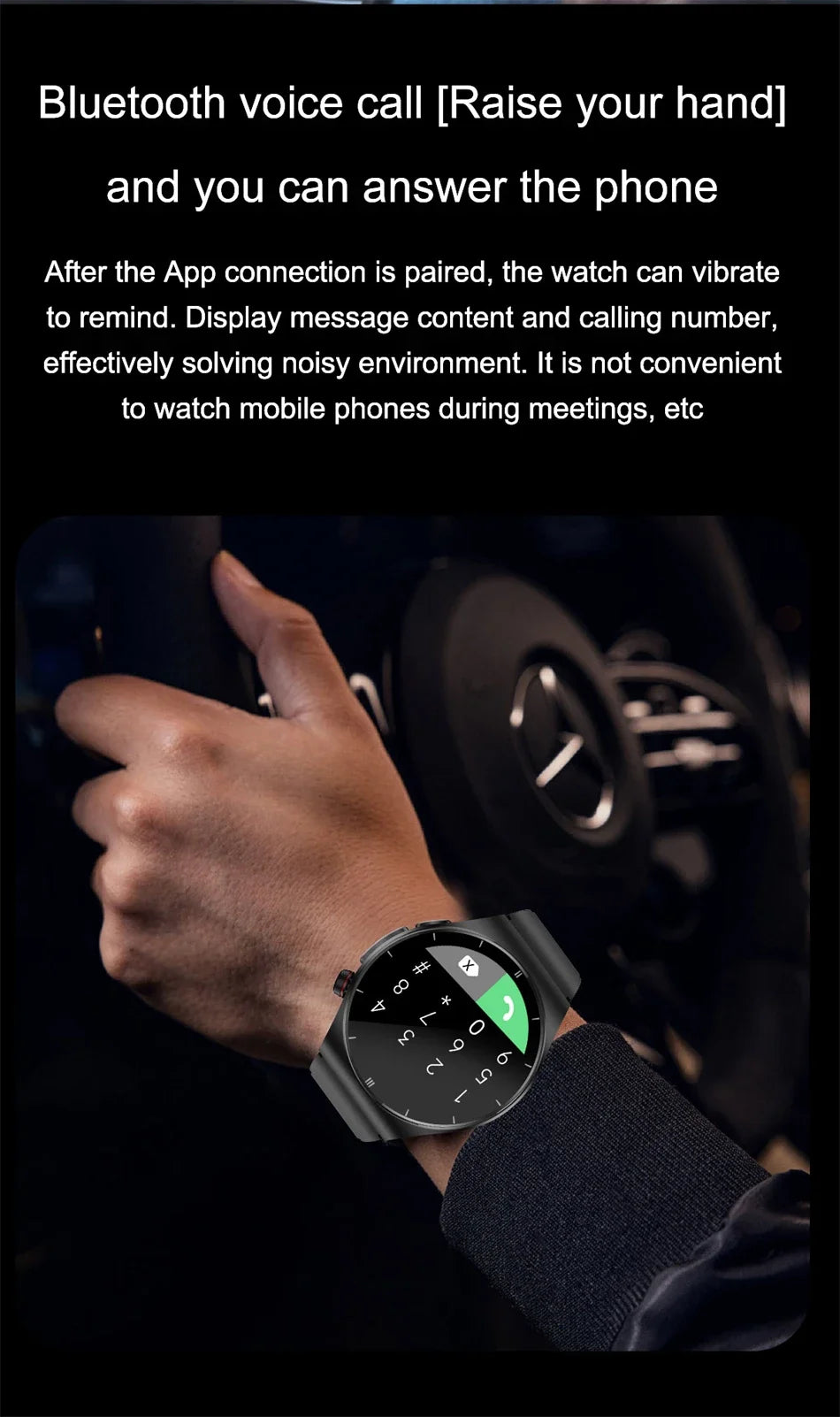 2024 New Uric Acid Smart Watch Men ECG+PPG+HRV Bluetooth Call Blood Sugar Blood Pressure Blood Lipid Health Tracker SmartWatch