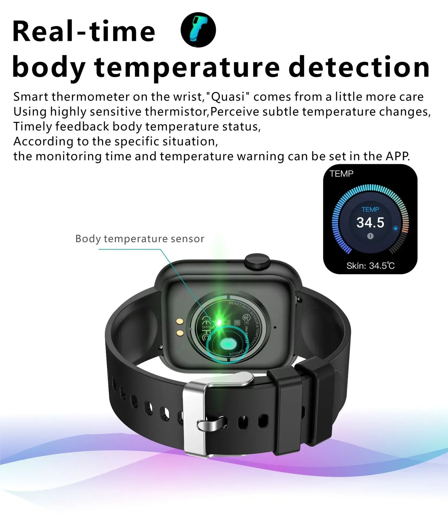 Xiaomi Smart Watch 2024 Wireless Charging Smartwatch Bluetooth Calls Men Women Smartwatches Fitness Bracelet Custom Watch Face