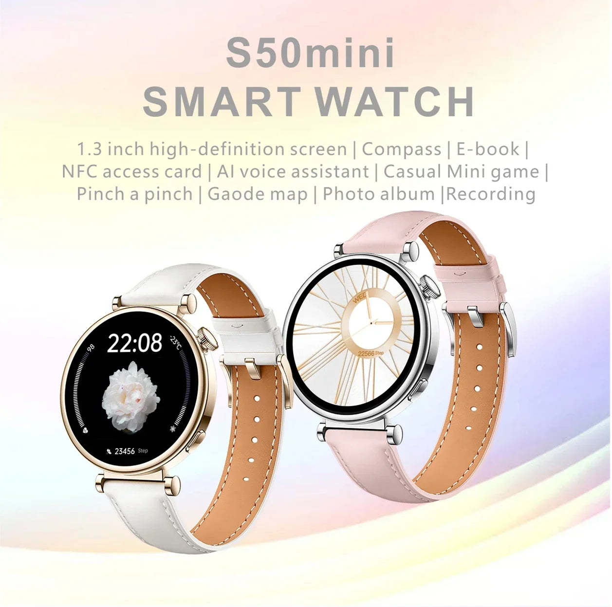 2024 New Fashion Smart Watch For Men Women 2.01 inch GPS Motion Track 24 Hours Health Monitoring Voice Calling SmartWatch Ladies