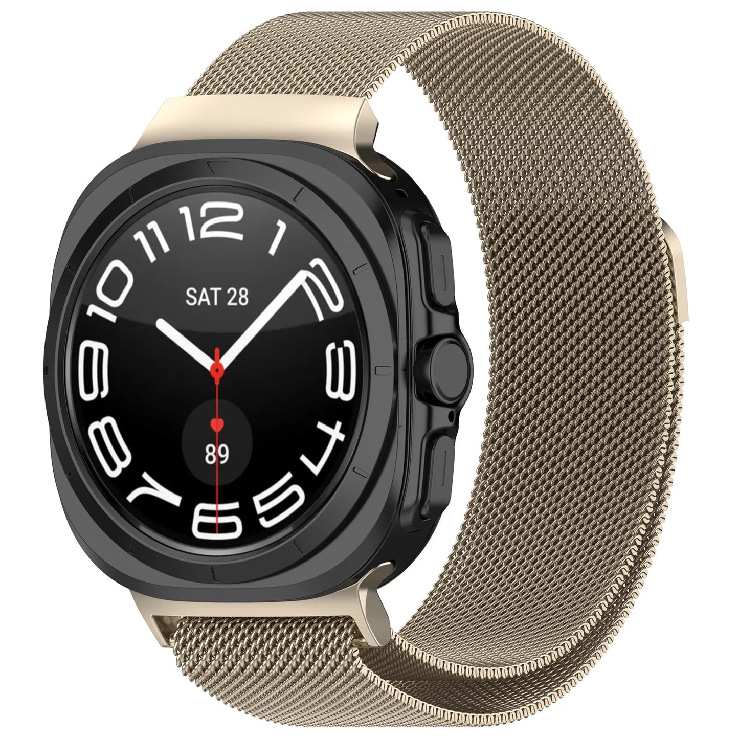 Milanese Loop Magnetic Strap For Samsung Galaxy Watch 7 Ultra 47mm Metal Statinless Steel Bracelet Galaxy Watch Ultra 47mm Band