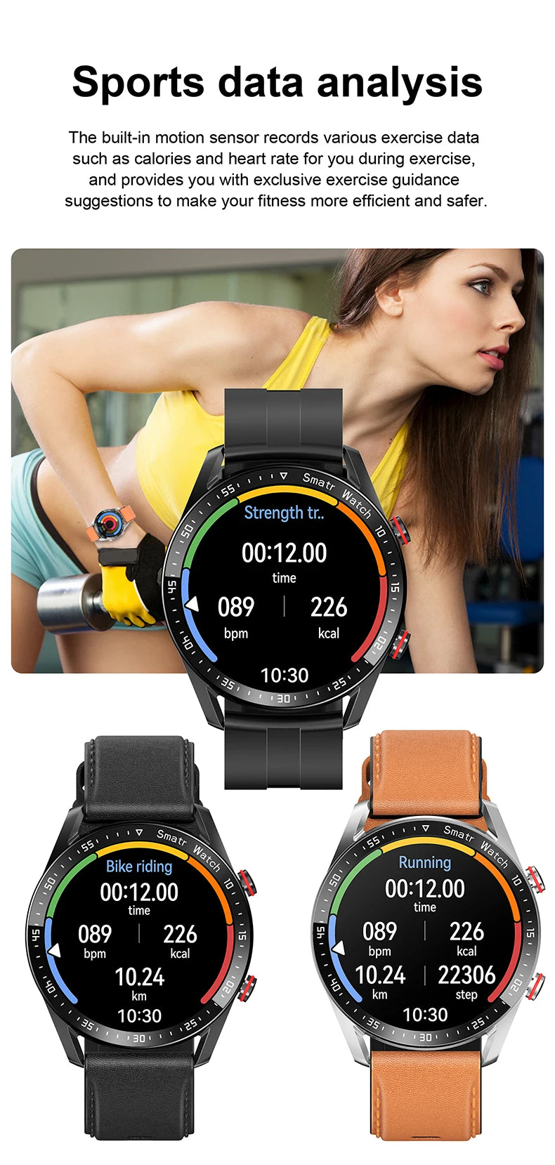 New 2023 ECG+PPG Smart Watch Bluetooth Call Music player Man Watch Sports Waterproof Luxury Smartwatch For Android ios