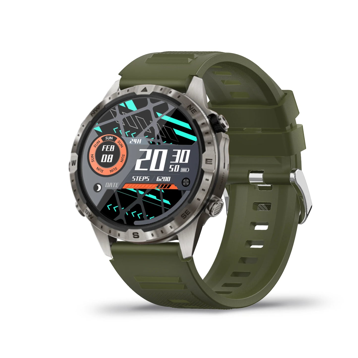 Smart Watch 2024 Gt45 Bluetooth Call Heart Rate Blood Oxygen Monitoring Outdoor Sports Dual Strap Smartwatch For Men And Women