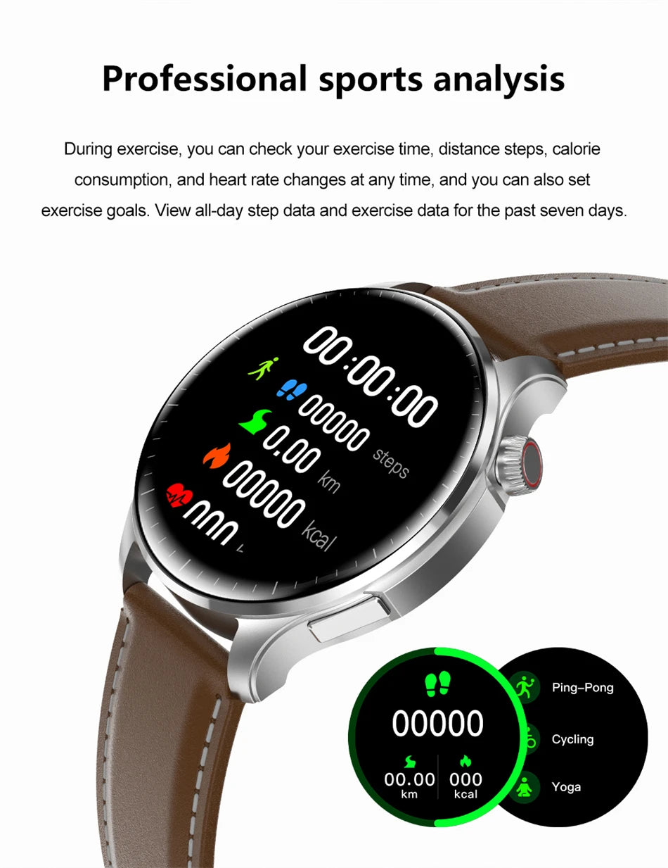 2024 New For Huawei GT4Pro Smart Watch Men IP68 NFC GPS Tracker AMOLED 360*360 HD Screen Heart Rate Bluetooth Call SmartWatch