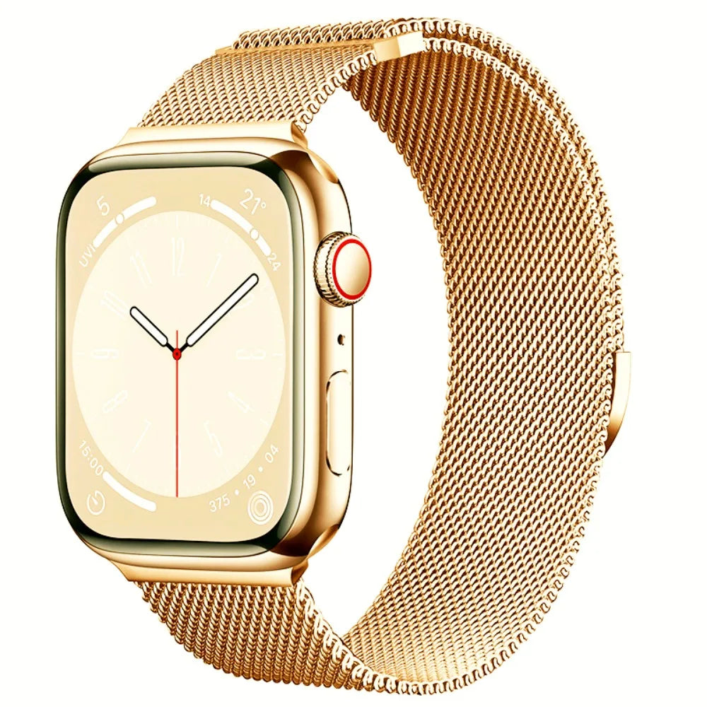 Metal strap For Apple watch Ultra 49mm 9 8 7 45mm 41mm Magnetic suction bracelet wristband For iWatch 6 5 4 3 SE 44mm 40mm 42mm