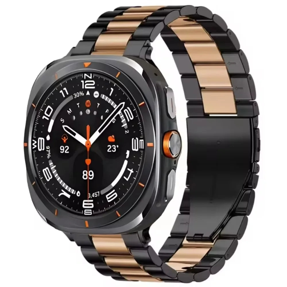 Metal Stainless Steel Strap for Samsung Galaxy Watch Ultra Business and Leisure Wristband for Galaxy Watch 7 Ultra 47mm Bracelet