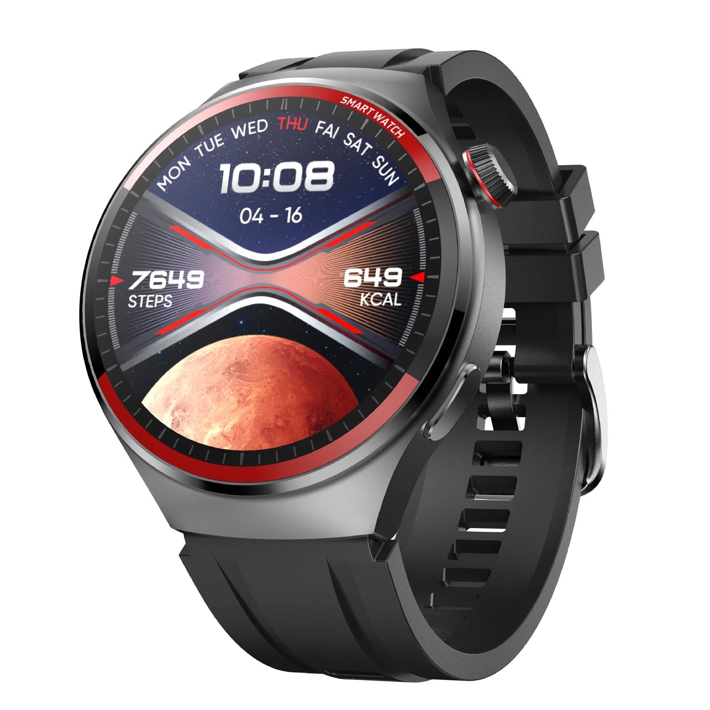 2024 New For HUAWEI Watch 4 PRO Smart Watch Men GT4 Pro AMOLED HD Screen Bluetooth Call GPS NFC Heart rate Men Sport Smartwatch