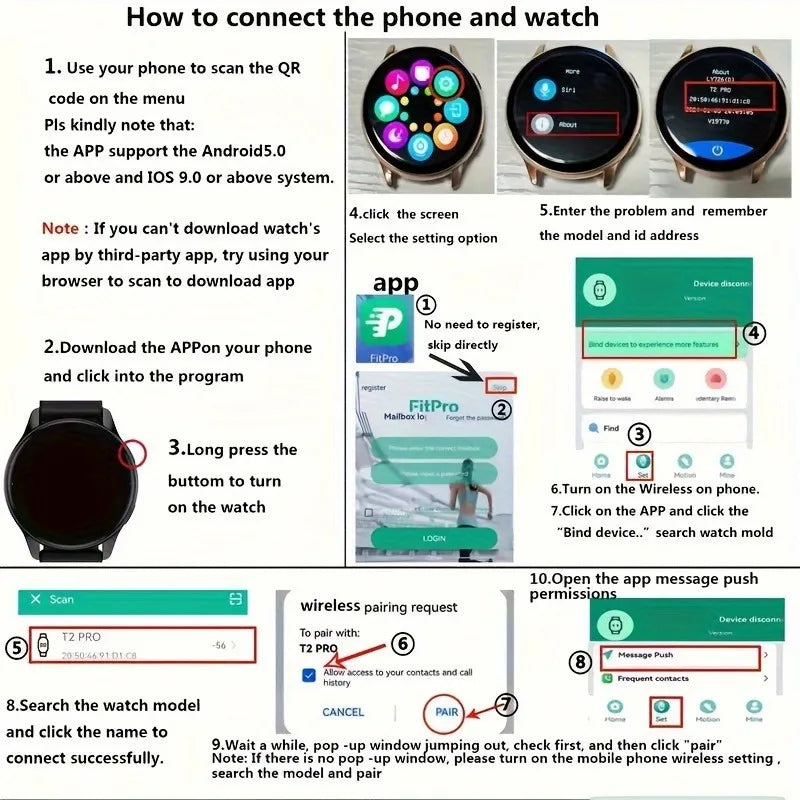 Smart Watch 2024 Women Men Round AMOLED Display Fashion Custom Watch Faces Smarthwhatch Gift Bluetooth Sports Fitness Watches