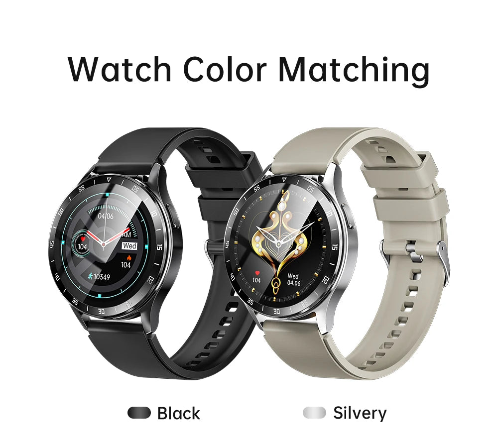 2024 New NFC Smart Watch TWS 2-in-1 Bluetooth Earphones Bluetooth Call Outdoor Sports Track Tracking Men and Women Smartwatches