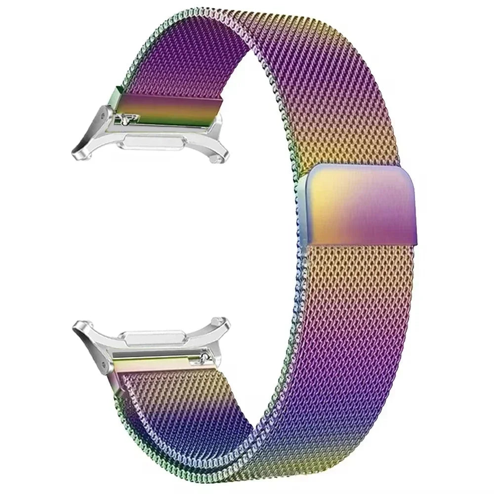 Milanese Loop Strap for Samsung Galaxy Watch 7 Ultra 47mm Magnetic Stainless Steel Bracelet for Galaxy Watch 7 Ultra Metal Band