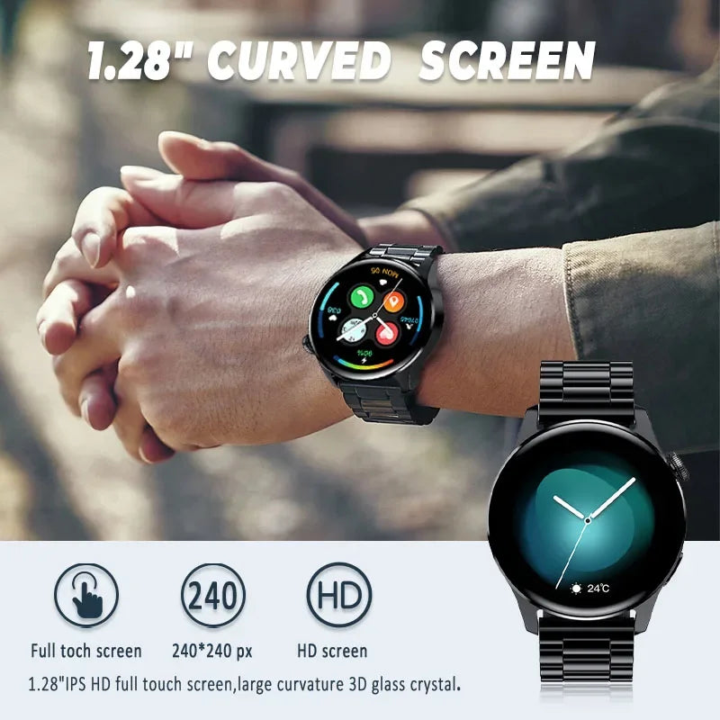 FILIEKEU SmartWatches Men Women Bluetooth Call Sports Fitness Smart Watches Man Fashion Black Silicone Smart Watch Woman