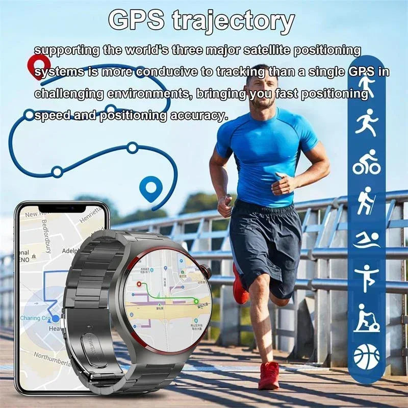 Xiaomi Watch 4 PRO Smart Watch Men GT4 Pro AMOLED HD Screen Bluetooth Call GPS NFC Heart rate Sports SmartWatch Man 2024 New