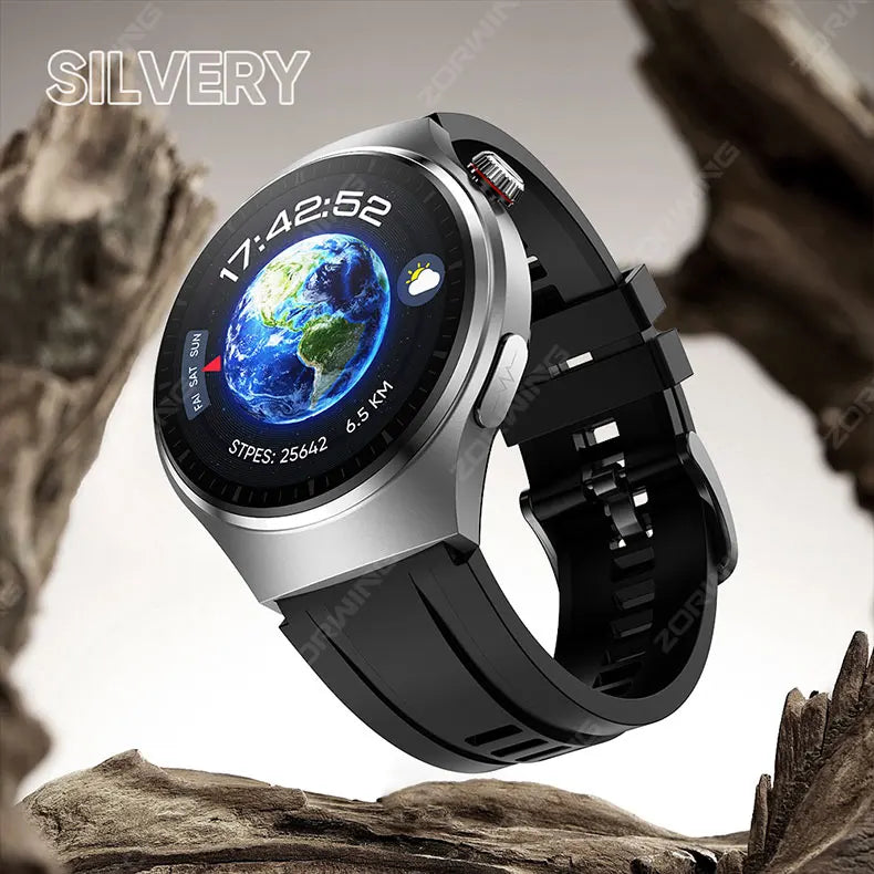 MT200 PPG+ECG Smart Watch Men Watch 4 Pro 1.43" AMOLED Screen Heart Rate Body Temperature Blood Pressure Smartwatch 2024 New