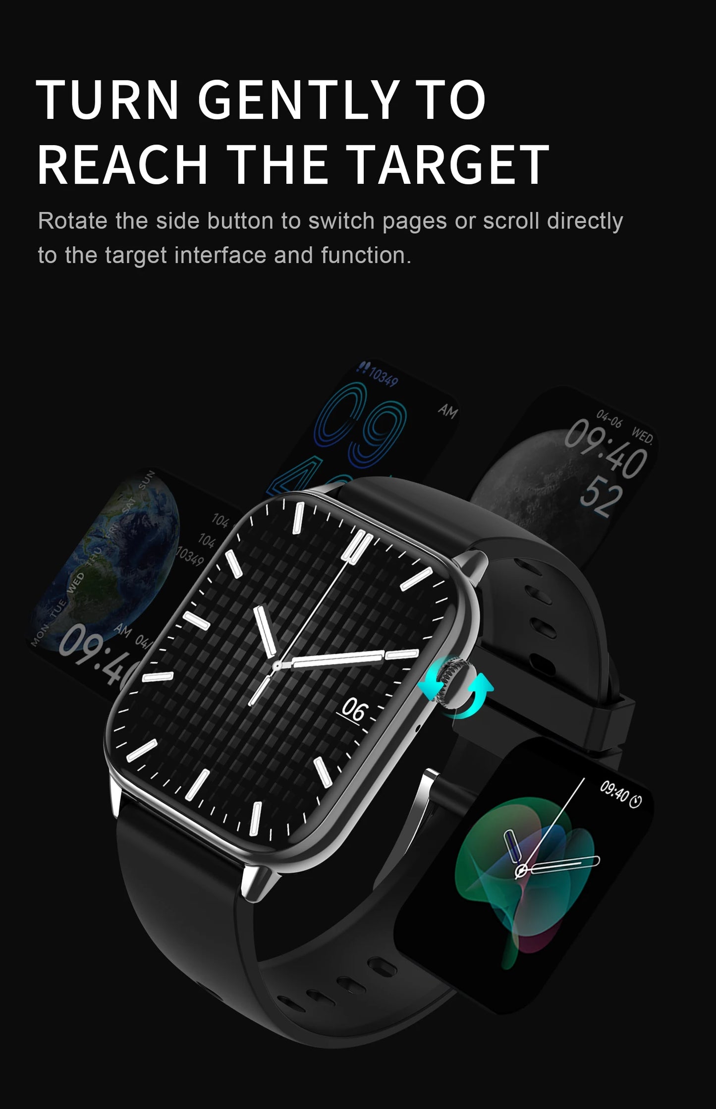 2024 New Men Women Smartwatch Bluetooch Call NFC IP67 Waterproof Heart rate blood oxygen Sports track Smartwatch For Android IOS