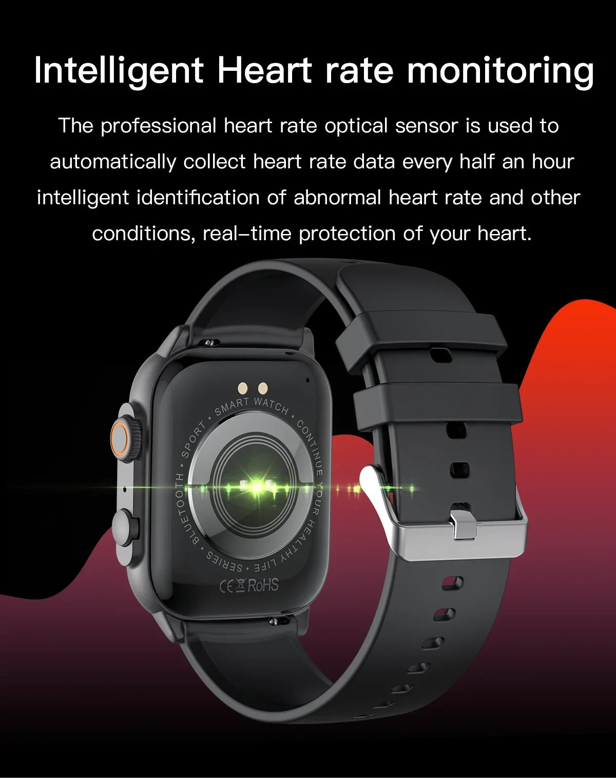 MAOYUAN 2024 New NFC Smart Watch Men Sports Fitness Heart Rate Blood Pressure Health Monitoring Smartwatch Women For Android iOS