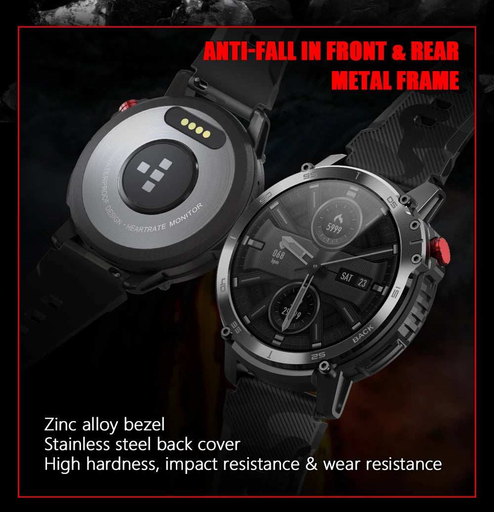 Original Smart Watch 2024 Bluetooth Call Sport Watches for Men C22 Smartwatch Ultra Fitness Tracker for Xiaomi Huawei Android