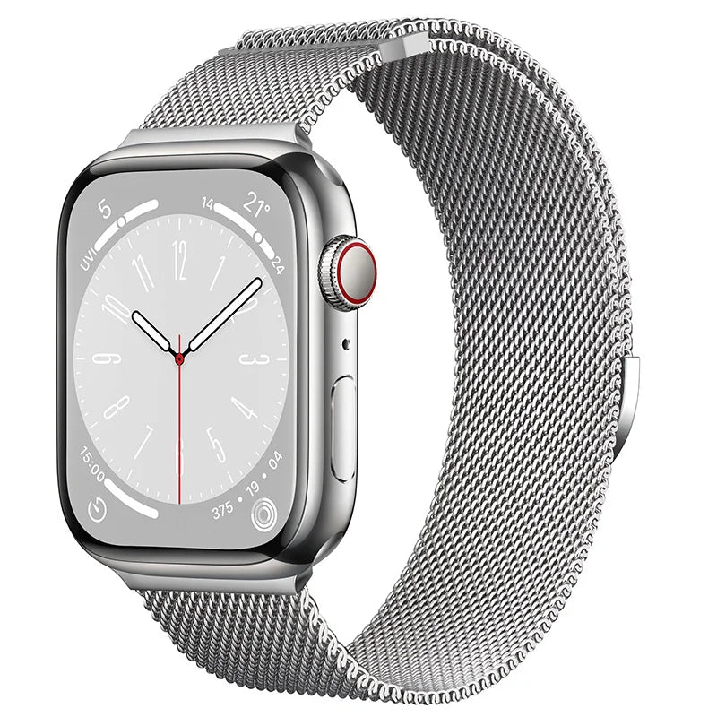 Milanese Strap for Apple Watch Band Ultra2 49mm 9 8 7 45mm 41mm Metal Magnetic Bracelet iWatch 6 5 4 SE 44mm 40mm 42mm 38mm Belt